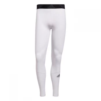 Image of adidas TechFit Long Tights Mens - White