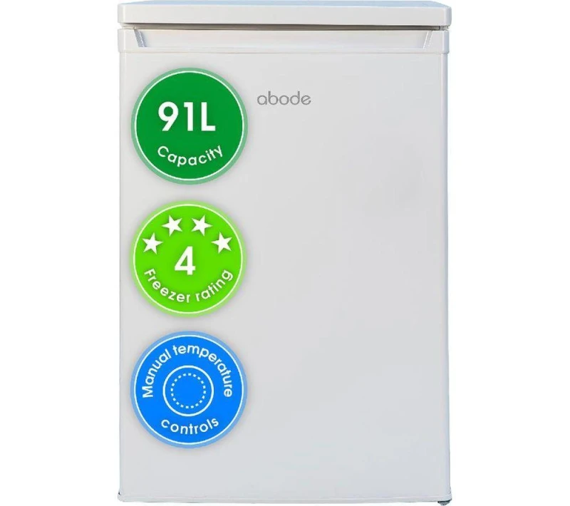 Image of ABODE A85UCFZ552E1W Undercounter Freezer - White 5056233835594