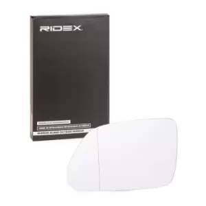 Image of RIDEX Wing Mirror Glass 1914M0099 Side Mirror Glass,Mirror Glass VW,SKODA,POLO (9N_),Polo Limousine (9A4, 9A2, 9N2, 9A6),Octavia II Combi (1Z5)
