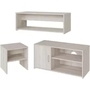 Image of Newlyn Living Room Set Grey Oak - GFW