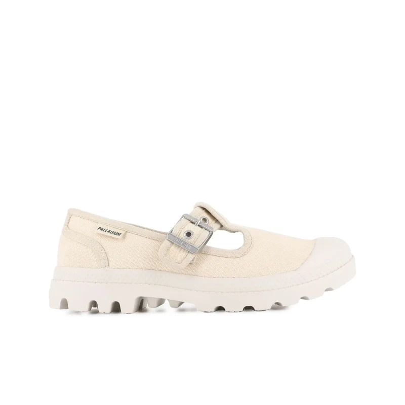 Image of Palladium Womens Trainers Palladium Pampa M-Jane Washed Blanc Female 40