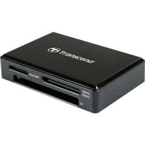 Image of Transcend External memory card reader USB-C USB 3.2 (Gen 2) Black
