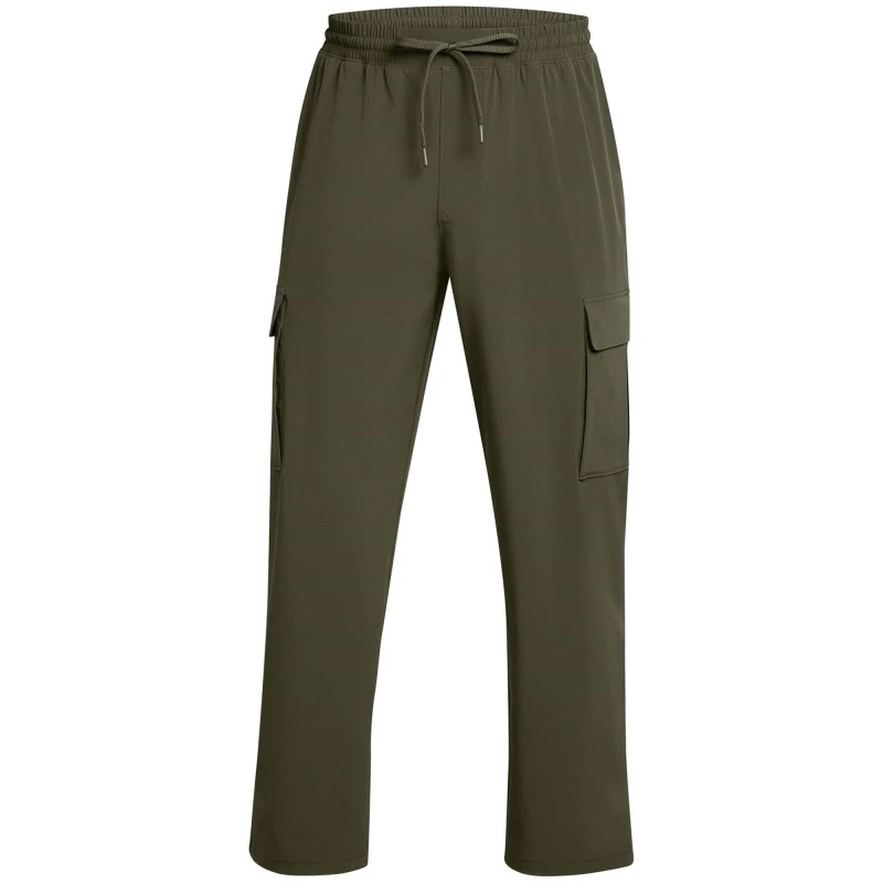Image of Under Armour Armour Ua Vibe Woven Cargo Pants Tracksuit Bottom Mens - Green Green L