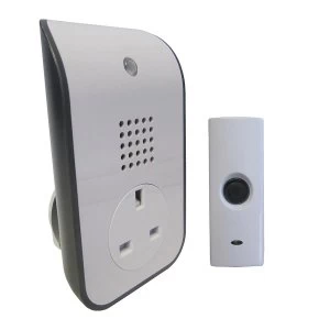 Image of Uni-Com Curve Plug-Through Door Chime