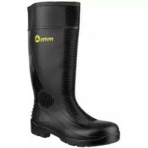 Image of Amblers Steel FS100 Mens Safety Wellingtons (41 EUR) (Black) - Black