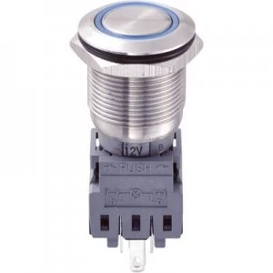 Image of TRU COMPONENTS LAS1 BGQ 11ZEB12V Tamper proof pushbutton 250 V AC 5 A 1 x OffOn IP67 latch