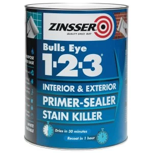 Image of Zinsser Primer - Sealer Bulls Eye 123 - 2.5 Litre