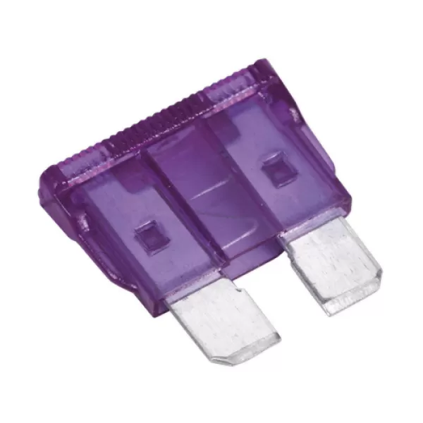 Image of Genuine SEALEY SBF350 Automotive Standard Blade Fuse 3A Pack of 50