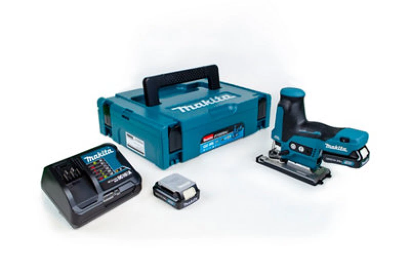 Image of Makita JV102D 12v Max CXT Cordless Brushless Jigsaw JV102DSAJ Batteries: 2 x 2ah Li-ion