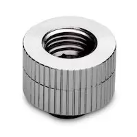 Image of EK Water Blocks EK-Quantum Torque 14mm Rotary Male/Female Extender - Nickel