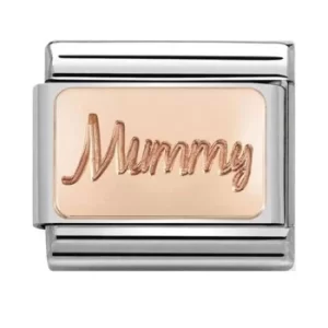 Image of Nomination CLASSIC Rose Gold Plates Mummy Charm 430101/42