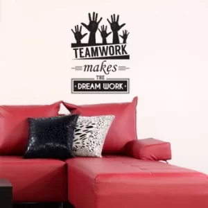 Image of YS-25 Black Decorative Wall Sticker