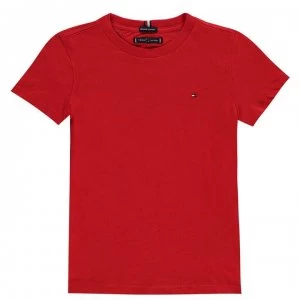 Image of Tommy Hilfiger Junior Boys Original T Shirt - Red XNL