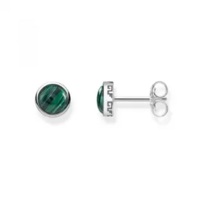 Image of Thomas Sabo Green Stud Earrings