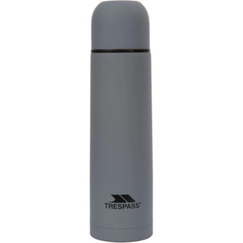 Image of Trespass Trespass Torre 50 Vacuum Insulated Flask in Grey Grey One Size Unisex 5063527159557