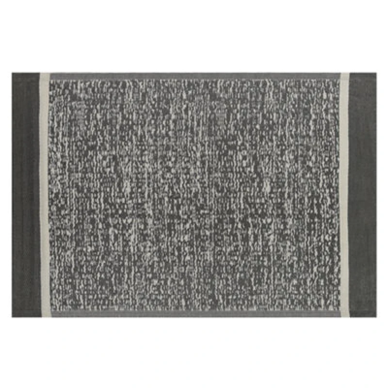 Image of Beliani Outdoor Rug Ballari Black 120 X 180 Cm