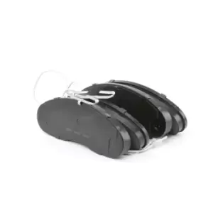 Image of A.B.S. Brake pad set with integrated wear sensor 36877 Brake pads,Brake pad set, disc brake RENAULT,NISSAN,RENAULT TRUCKS,TRAFIC Kasten (TXX)