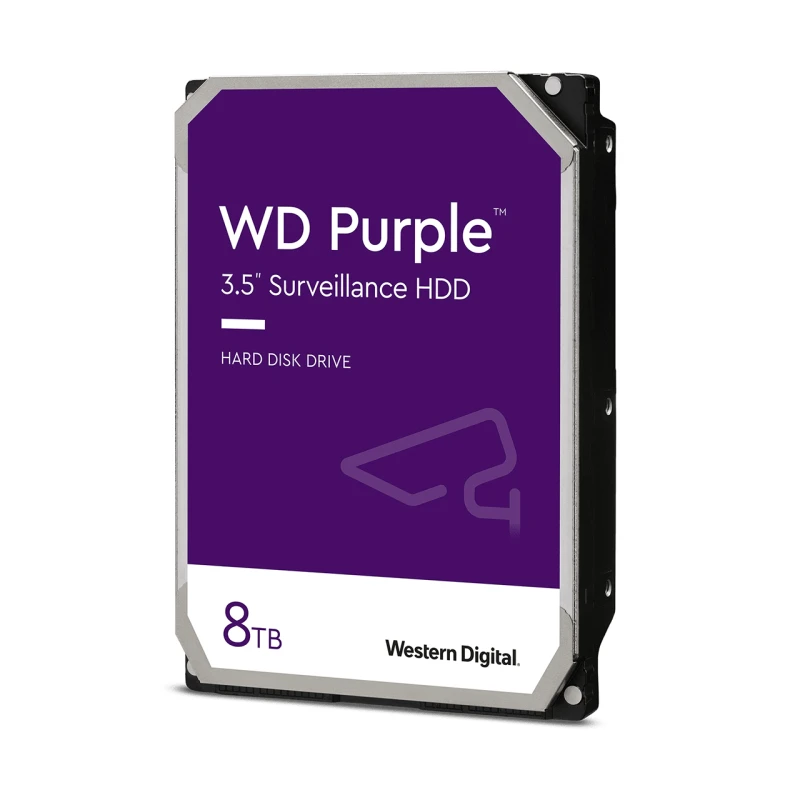 Image of Western Digital WD Purple internal hard drive 8TB 5640 RPM 128 MB 3.5