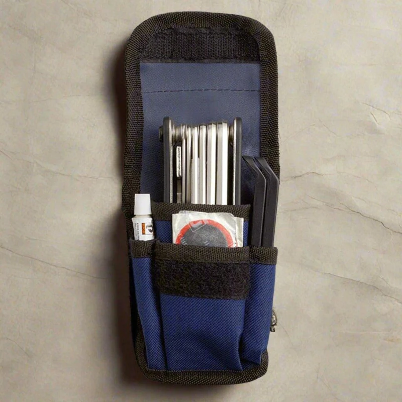 Image of Treat Republic Cycle On Puncture Repair Multi Tool Kit Navy Blue unisex Standard
