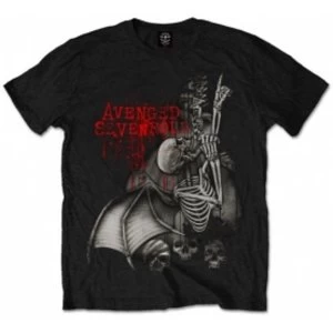 Image of Avenged Sevenfold Spine Climber Blk T Shirt: Medium