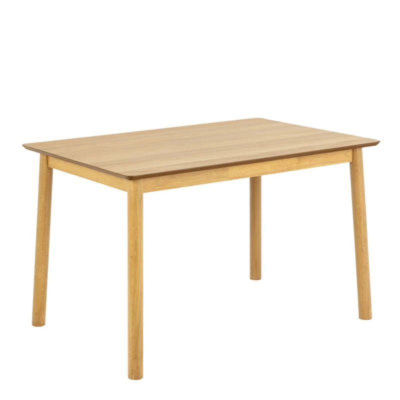 Image of Furniture To Go Barlow Rectangular Dining Table In Matt Oak
