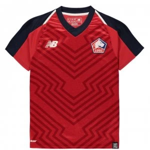 Image of New Balance Lille Home Shirt Junior Boys - High Risk Red
