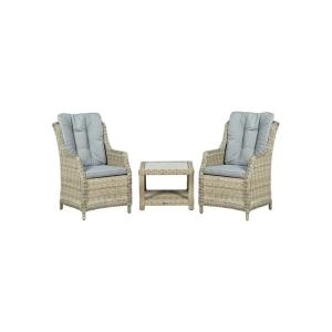 Image of Royalcraft Wentworth Rattan 3 Piece Comfort Companion Set - Garden & Outdoor