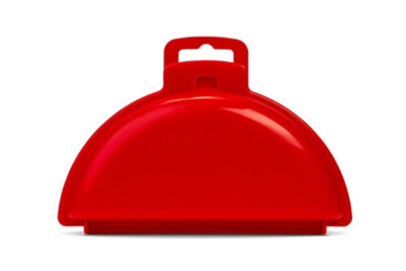 Image of Good2Heat Red 'Microwave Cookware' Plastic 2 Eggs Omelette Maker Red