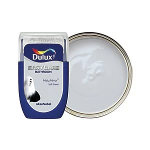 Image of Dulux Easycare Bathroom Misty Mirror Soft Sheen Emulsion Paint 30ml