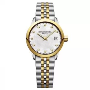 Image of Raymond Weil Freelancer Ladies Two-Tone Bracelet Watch
