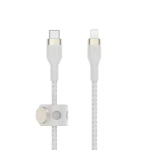 Image of Belkin CAA011BT2MWH USB cable 2m USB C USB C/Lightning White