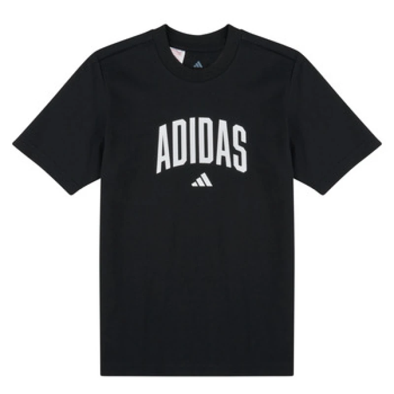 Image of Adidas Kid's T-Shirt adidas Collegiate Noir Unisex 7/8 years