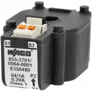 Image of Wago - 855-2701/064-001 Plug-In Primary 64A Secondary 1A Current Transformer