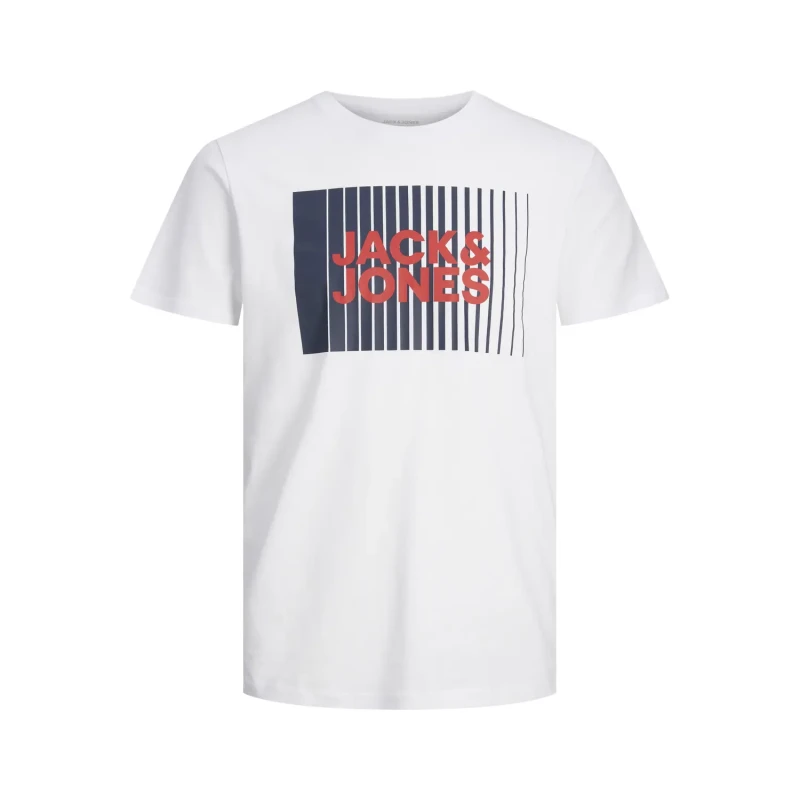 Image of Jack and Jones Logo T-Shirt Infants - White White 2 - 3 Years