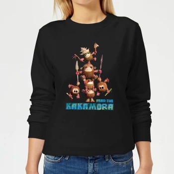 Image of Moana Fear The Kakamora Womens Sweatshirt - Black