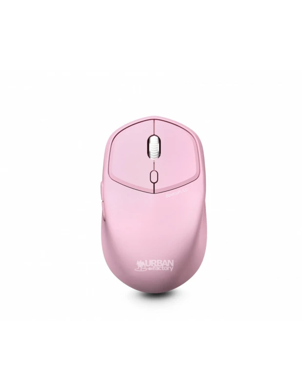 Image of Urban Factory Urban Factory ONLEE COLOR: BlueTOOTH 5.0 MOUSE - 1600DPI - AMBIDEXTROUS - LIGHT Pink OBM03UF