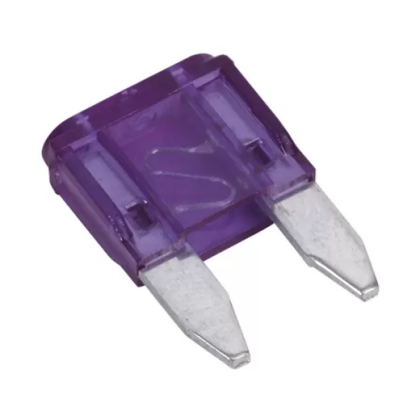 Image of Genuine SEALEY MBF350 Automotive MINI Blade Fuse 3A Pack of 50