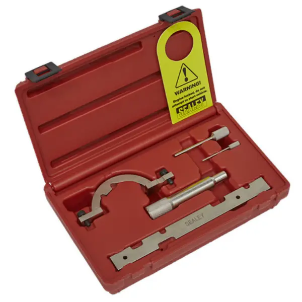 Image of Sealey Petrol Engine Timing Tool Kit - for GM, Suzuki 1.0, 1.2, 1.4 - Chain Drive VSE243