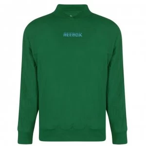 Image of Reebok Meet You There Woven Pull Over Ladies - Clover Green