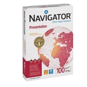 Image of Navigator A4 Presentation Paper High Quality 100gsm White 500 Sheets