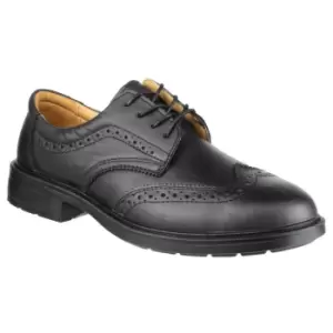 Image of Amblers Safety FS44 Mens Safety Brogue Shoes (7 UK) (Black)