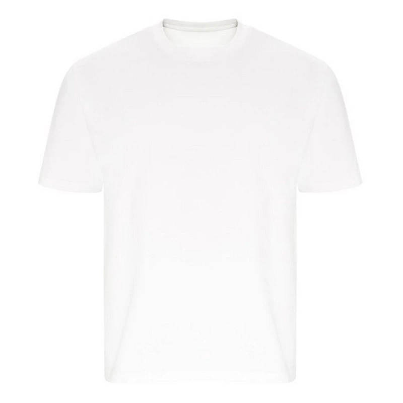 Image of Ecologie Ecologie Men Arrow Heavy Oversized T-Shirt in White Size: X-Small White XS Male 5063300878590