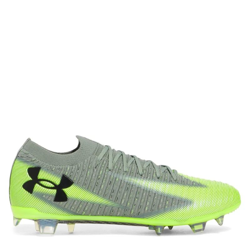 Image of Under Armour Kids Shadow Elite Firm Ground Football Boots Green male 5 (38)
