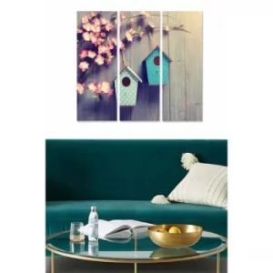 Image of MDF531229174 Multicolor Decorative MDF Painting (3 Pieces)