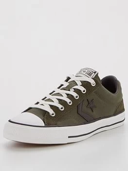 Image of Converse Star Player Ox - Khaki, Size 8, Men