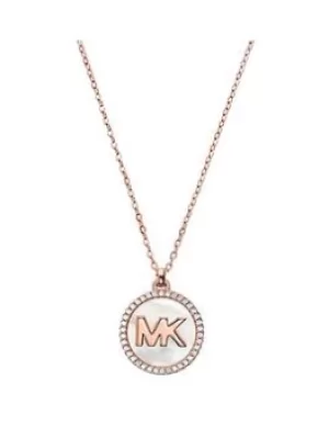 Image of Michael Kors Premium Womens Necklace Sterling Silver