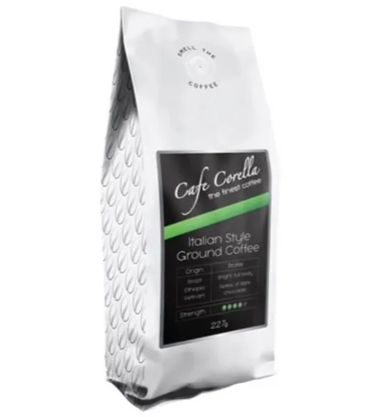 Image of Cafe Corella Italian Style Ground Coffee 227g