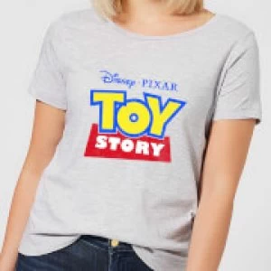Image of Toy Story Logo Womens T-Shirt - Grey - S