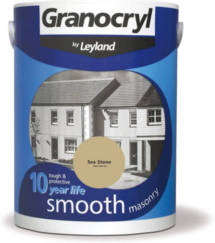 Image of Granocryl Smooth Masonry Paint Sea Stone 5L