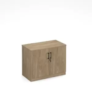 Image of Anson executive low cupboard unit - barcelona walnut